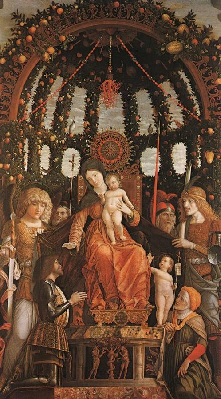 Andrea Mantegna Madonna of Victory oil painting image